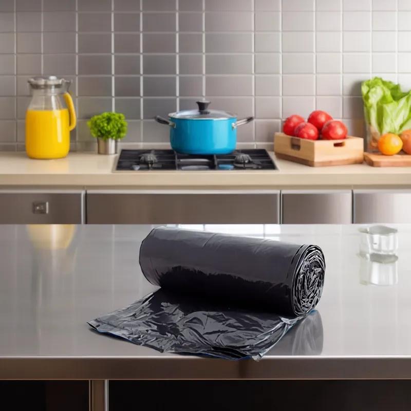 Victoria Bay Liner 35.5X50 IN 44 GAL Black LDPE 1.1MIL 100/Case