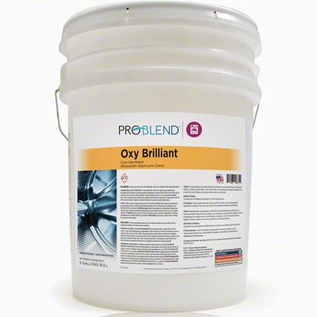 Oxy Brilliant Bleach 5 GAL Liquid Color Safe 1/Each