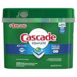 Cascade® ActionPacs Fresh Scent Dishwasher Tabs 22.5 OZ 43 Count/Pack 6 Packs/Case