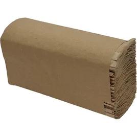 Victoria Bay Folded Paper Towel 9.25X9.05 IN Kraft Multifold 250 Count/Pack 16 Packs/Case 4000 Count/Case