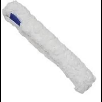 StripWasher® Window Washing Sleeve Microfiber White With 18IN Head 1/Each