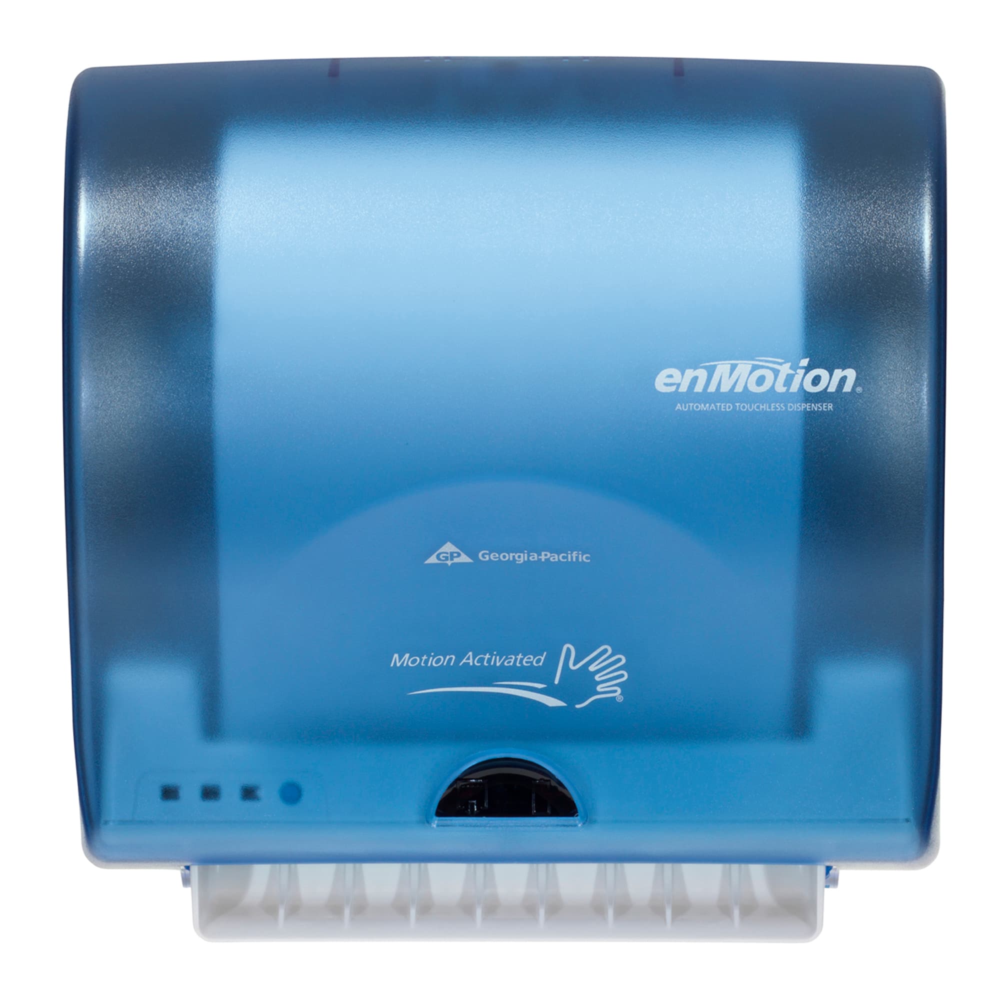 enMotion® IMPULSE® Paper Towel Dispenser Plastic Splash Blue Automatic Touchless 1-Roll 1/Each