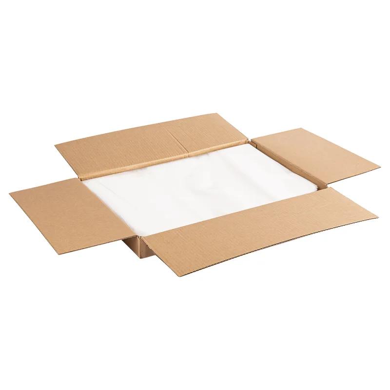 Party Tray Bag 18X7X24.5 IN Low-Density Polyethylene (LDPE) 2MIL Clear With Die Cut Handle Closure 50/Case