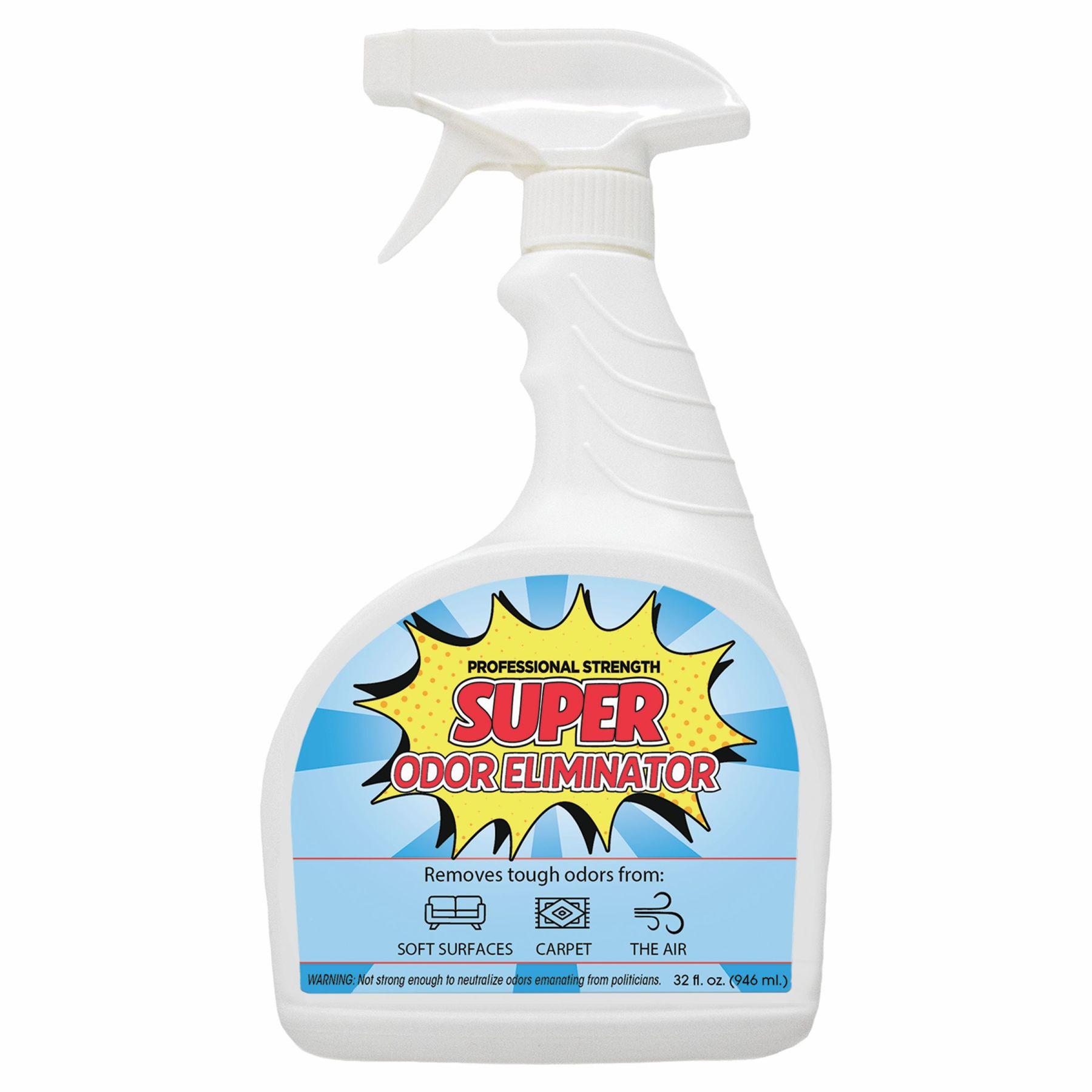Super Odor Eliminator Fresh Scent Clear Spray 32 OZ 6 Count/Case