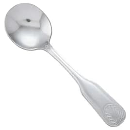 Toulouse Bouillon Spoon 6.38 IN 18/0 Stainless Steel Shell Extra Heavyweight 12/Dozen