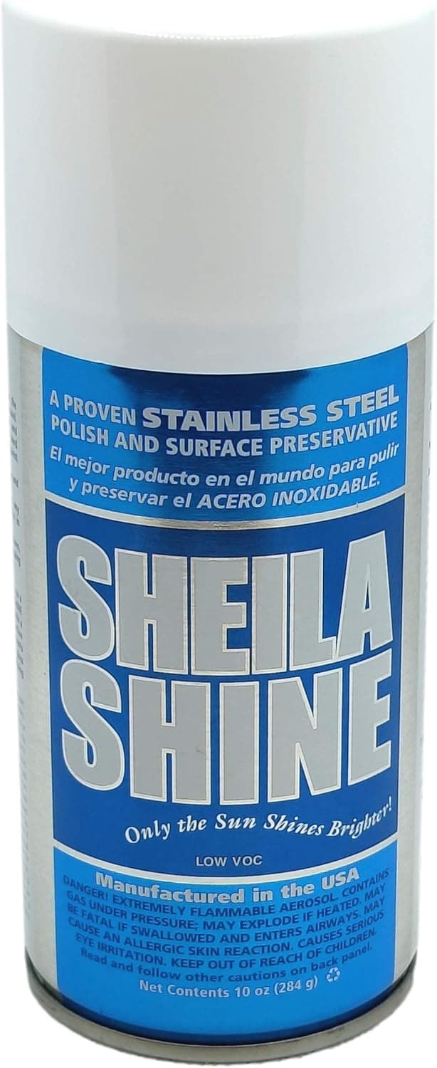 Sheila Shine Stainless Steel Cleaner & Polish 10 OZ Low VOC 12/Case