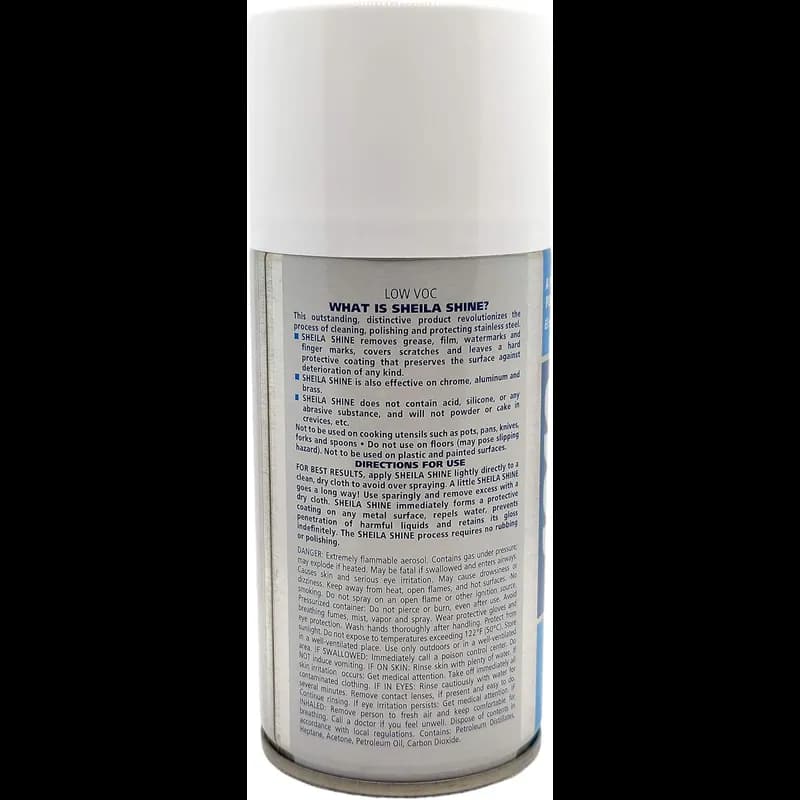 Sheila Shine Stainless Steel Cleaner & Polish 10 OZ Low VOC 12/Case