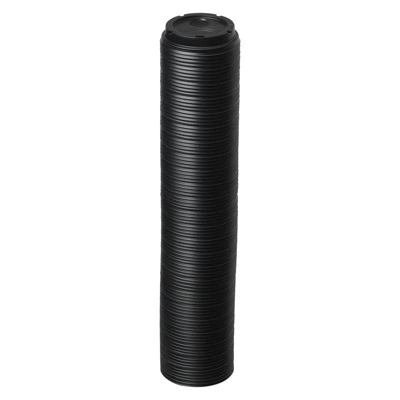 Dixie® Lid Dome Plastic Black For 12 OZ Hot Cup Sip Through Identification 1000/Case