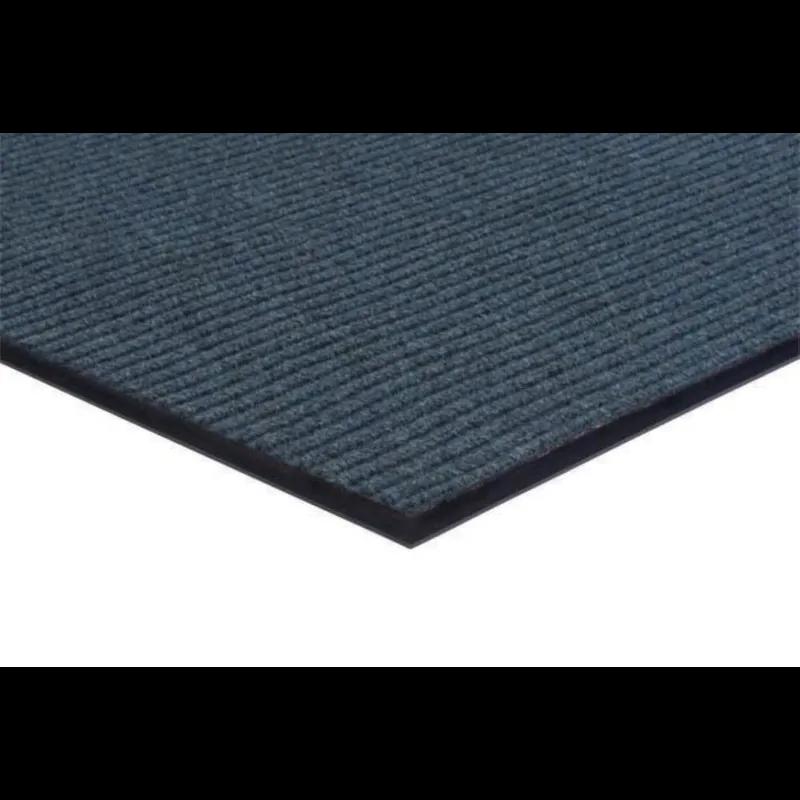 Apache Rib™ Indoor Floor Mat 48X72 IN Black Vinyl With Vinyl Backing 1/Each