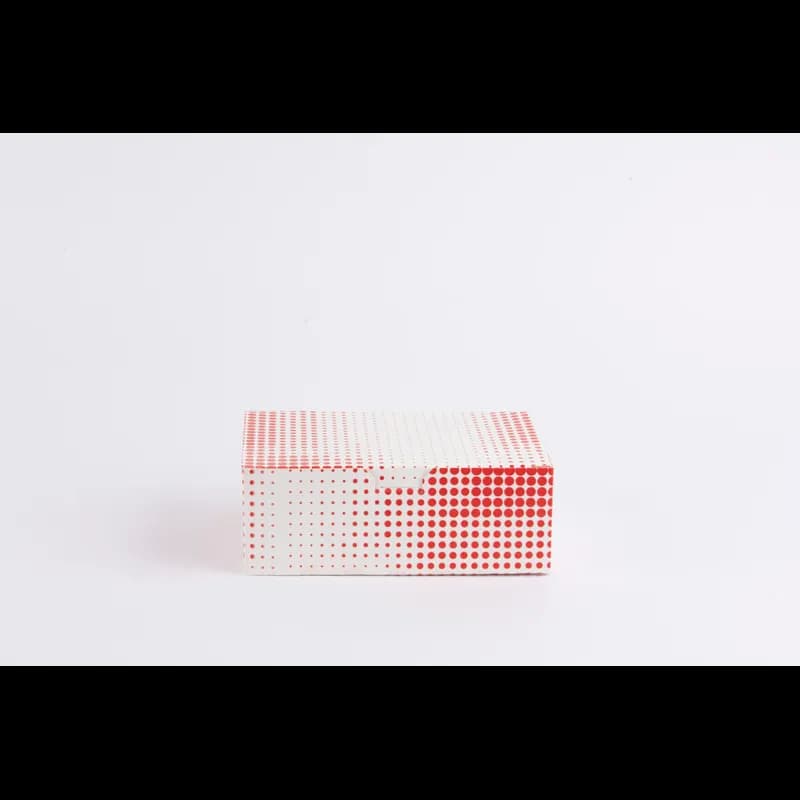 Chicken Barn & Lunch Box 7X5X2.5 IN Paperboard Red Check 250/Case