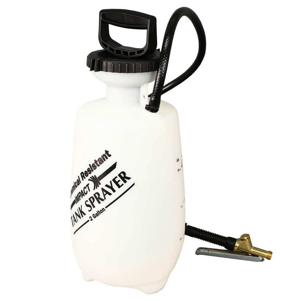 Impact® Sprayer Tank 2 GAL 8.40X8.55X20.30 IN Black Translucent Chemical Resistant 1/Each