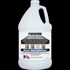 TWISTER Mild Scent Tile & Grout Cleaner Mineral Deposit Remover 1 GAL Acidic Concentrate 4/Case