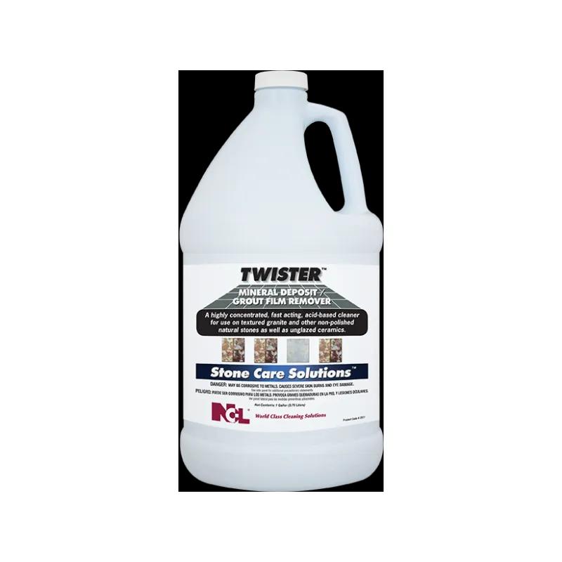 TWISTER Mild Scent Tile & Grout Cleaner Mineral Deposit Remover 1 GAL Acidic Concentrate 4/Case