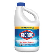 Clorox® Bleach 81 OZ Concentrate 6/Case