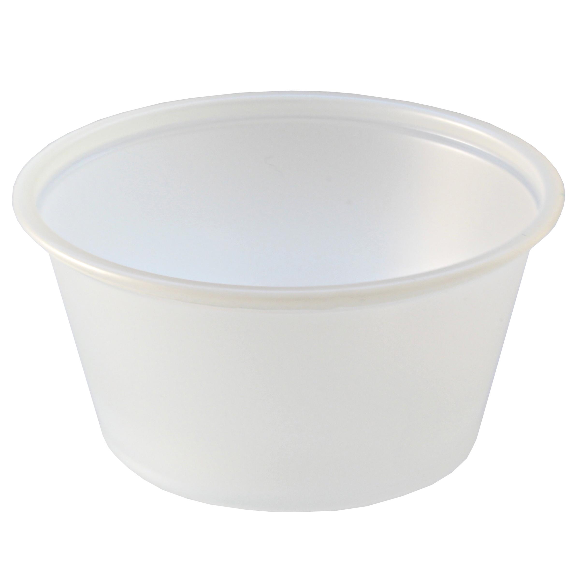 Souffle & Portion Cup 2.0 OZ HIPS Translucent 250 Count/Pack 10 Packs/Case 2500 Count/Case