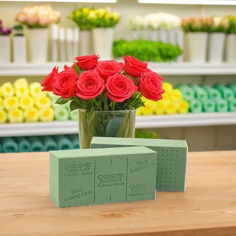 Instant Oasis Flower Sponge Green 48/Case