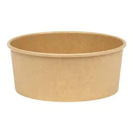 Victoria Bay Bucket & Tub 50 OZ Single Wall Poly-Coated Paper Kraft Round 185MM Short 300/Case