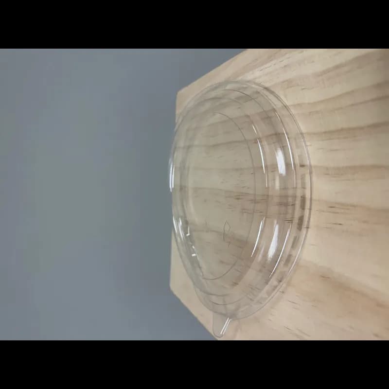 Victoria Bay Lid Flat 7.28 IN PET Clear For 50 OZ Food Container 300/Case