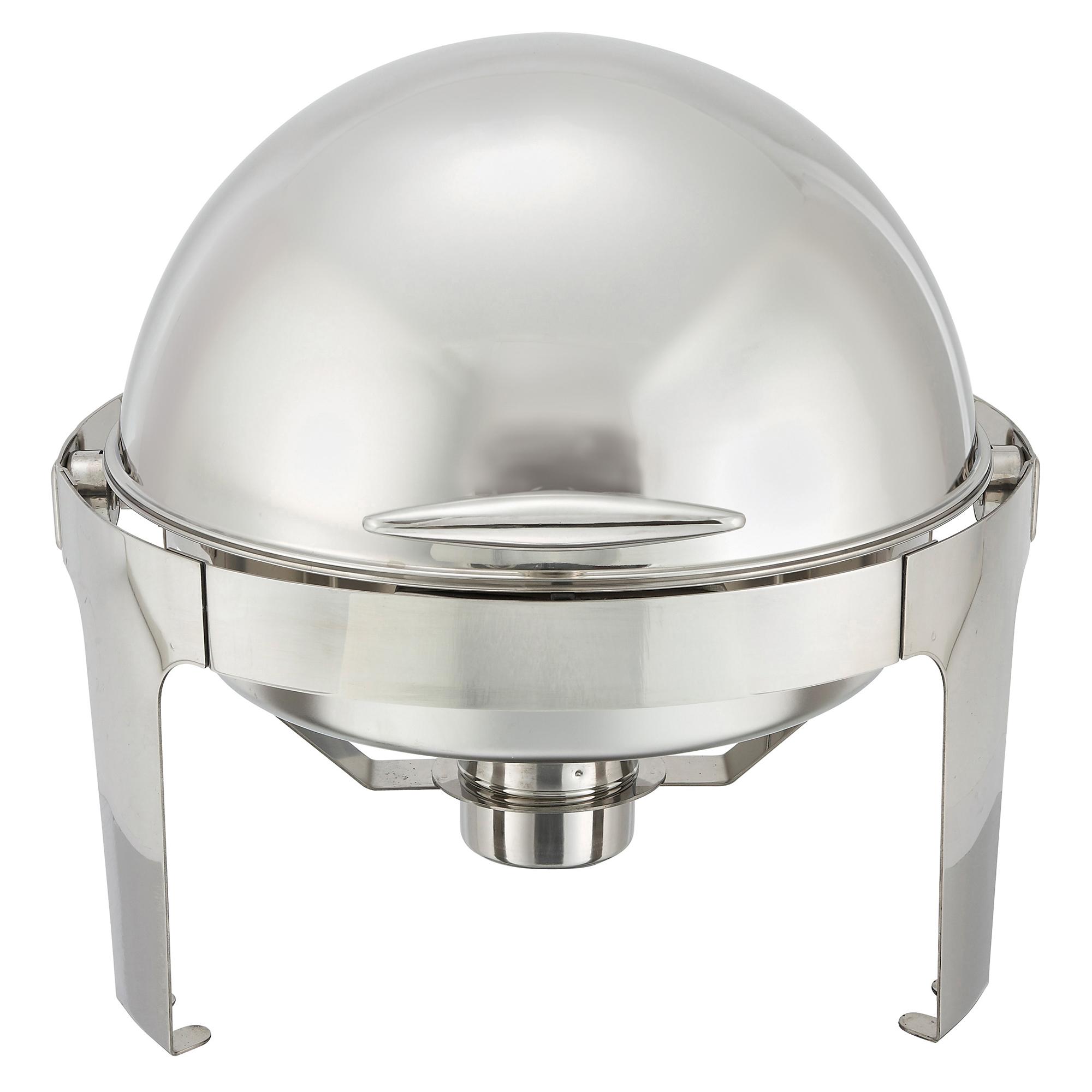 Madison Collection Chafer 6 QT Round Stainless Steel 1/Each
