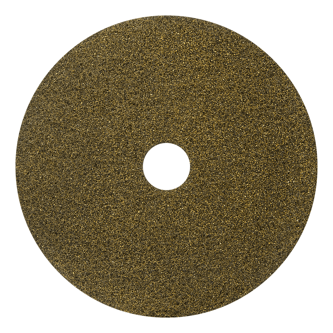 Black Diamond Floor Pad 13 IN Yellow 1500 Grit 2/Case