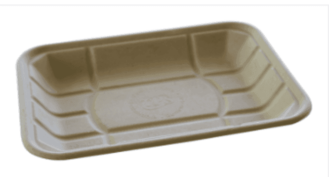 4D Tray 9.4X6.9X1.2 IN Fiber 500/Case