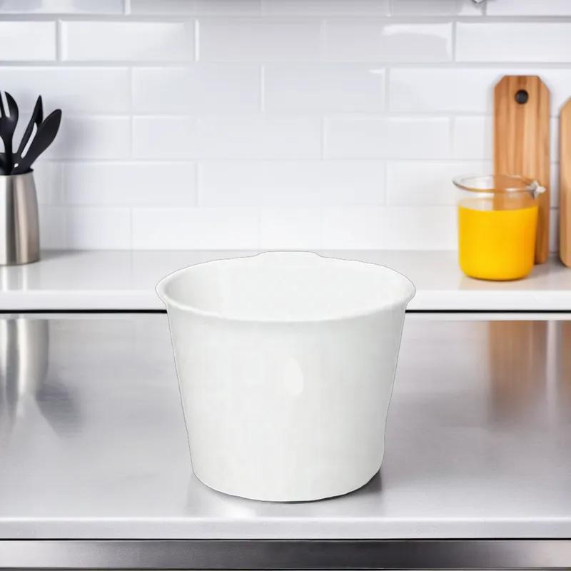 Carte Blanc® Bucket & Tub Base 85 OZ White Round 200/Case