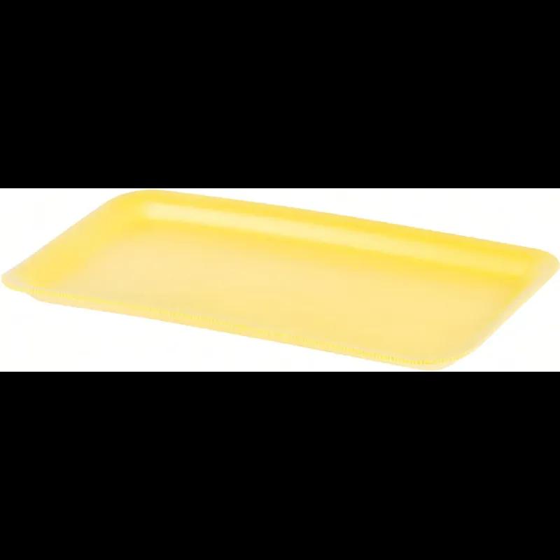 10P Meat Tray Foam Yellow 500/Case
