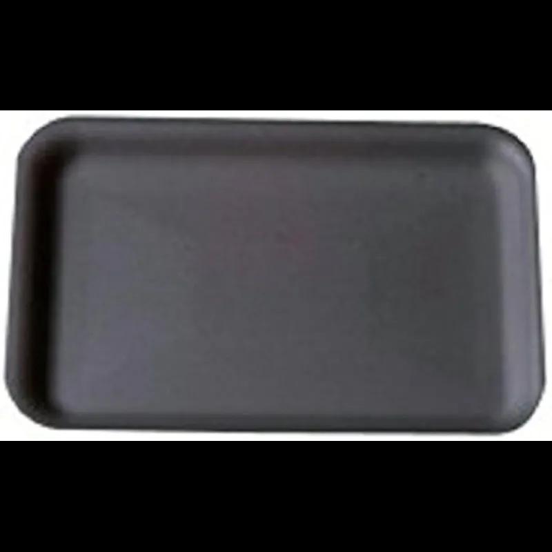 2S Meat Tray Foam Black 500/Case