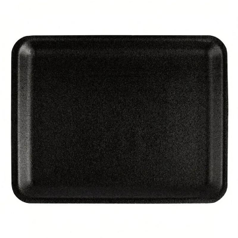 4S Meat Tray Foam Black 500/Case