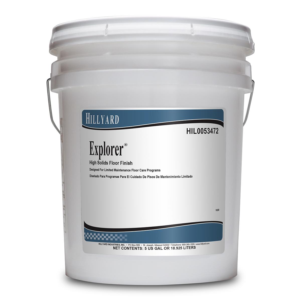 Explorer® Floor Finish 5 GAL Liquid RTU 25% Solids 1/Pail