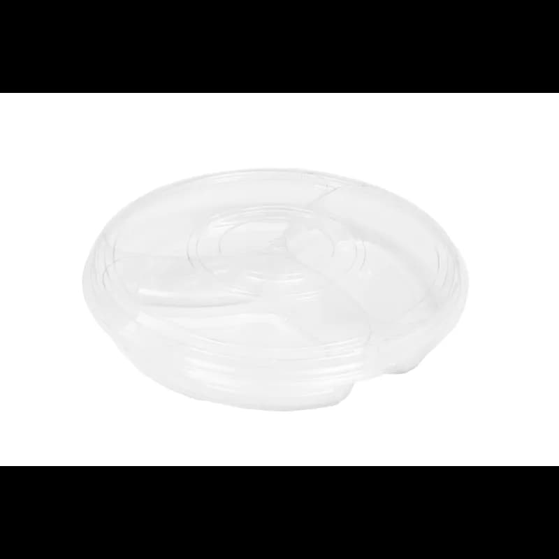 Deli Container Base & Lid Combo With Dome Lid 10.25 IN PET Clear Round 100/Case