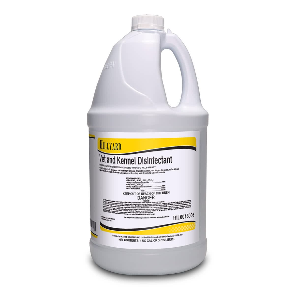 Vet And Kennel Disinfectant 1 GAL Plastic Vet & Kennel Liquid 4/Case