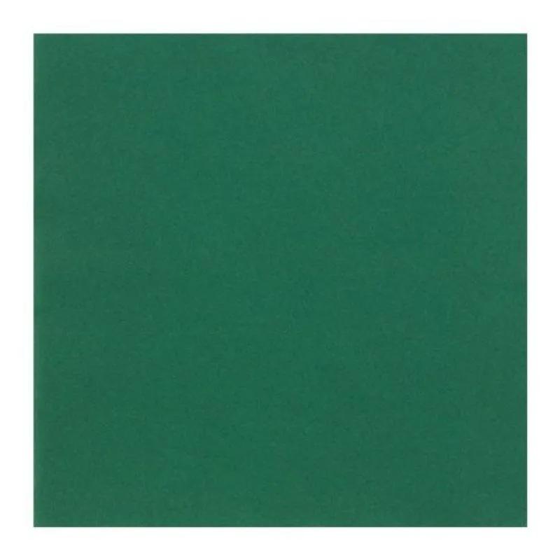 Napkins 16X16 IN Hunter Green Linen Paper Flat Pack 500/Case