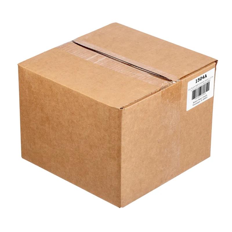 Cookie Candy Bag 6X2.75X9.5 IN Paper White Plain With Tin Ties Closure With Window 500/Case