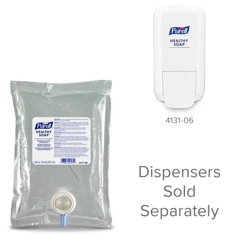 Purell® HEALTHY SOAP™ Handwash Lotionized 1000 mL 9X6X1.75 IN Clear Premium For CS2 8/Case