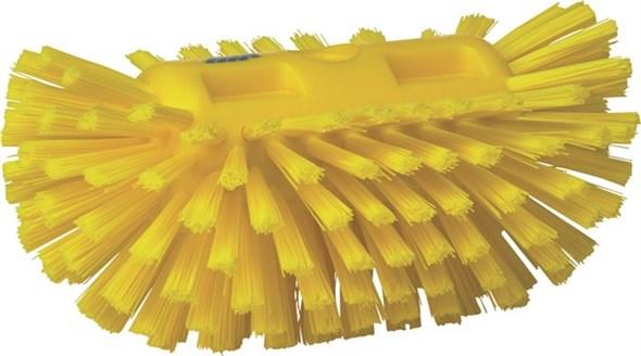 Vikan® Tank Brush 8.1X5.1X3.9 IN PP Polyester Stainless Steel Yellow 1/Each