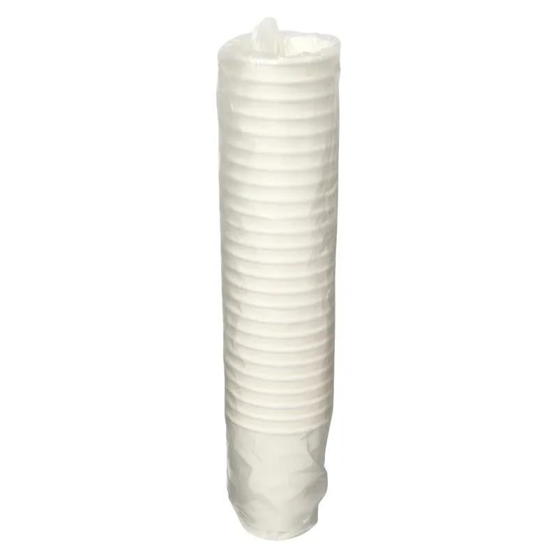 Victoria Bay Hot Cup 12 OZ Double Wall Poly-Coated Paper White Freezer Safe 25 Count/Pack 20 Packs/Case 500 Count/Case