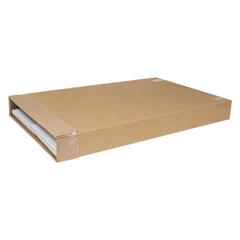 Cake Box & Insert Combo 12X12X12 IN Corrugated Paperboard White Waterfall 2-Piece With Window 10/Case