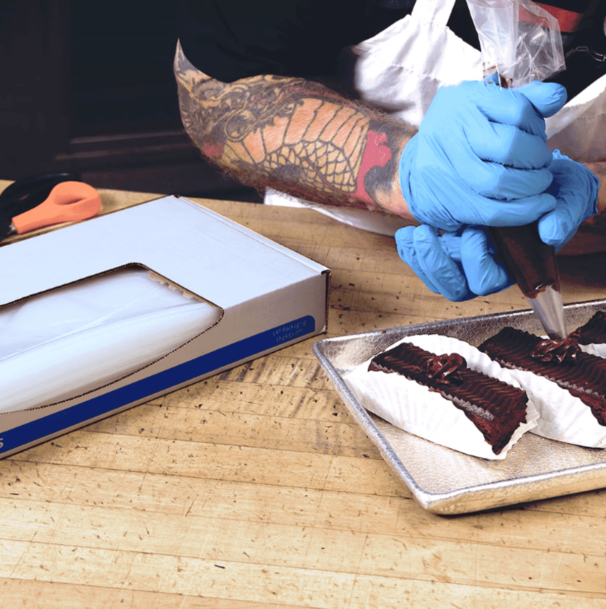 Pipin Pastry Tuf-R Piping & Pastry Bag 20X11 IN 500 Count/Bag 2 Packs/Case 1000 Count/Case