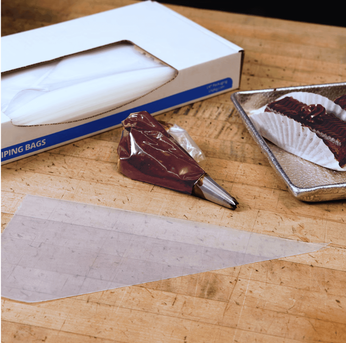 Pipin Pastry Tuf-R Piping & Pastry Bag 12X6 IN 1000/Case