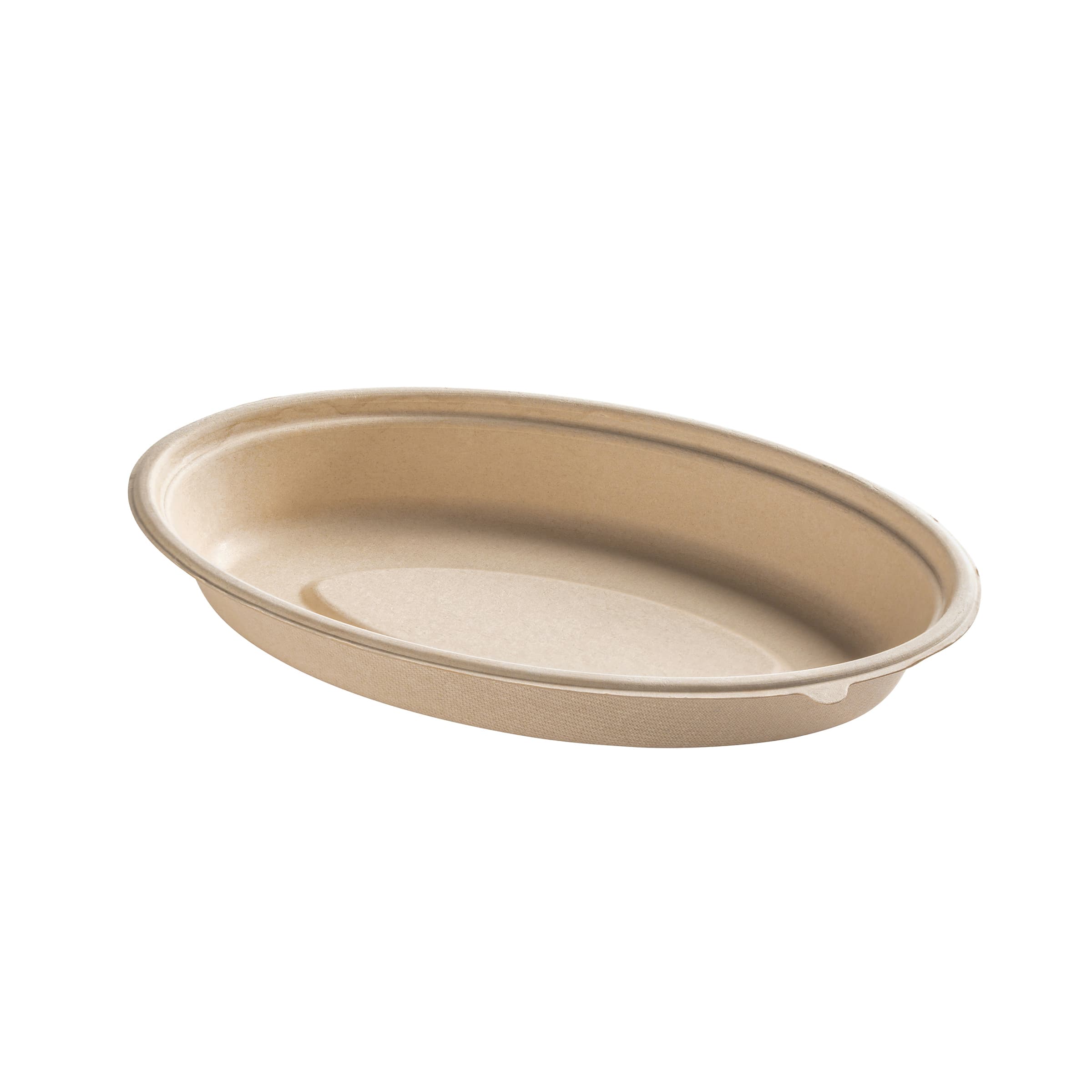 Conserveware Bowl 24 OZ Sugarcane White Oval 250/Case