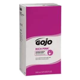 GOJO® Hand Soap 5000 mL 4.75X6.56X12.13 IN Floral Balsam Pink Antimicrobial For PRO TDX 5000 2/Case