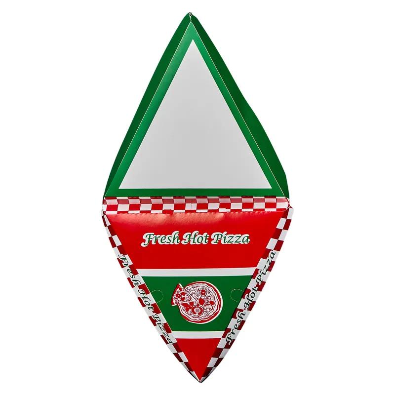 Victoria Bay Pizza Slice Container Pizza Box 18/6 9X9.38X1.5 IN Paper Printed 110 Count/Pack 2 Packs/Case 220 Count/Case