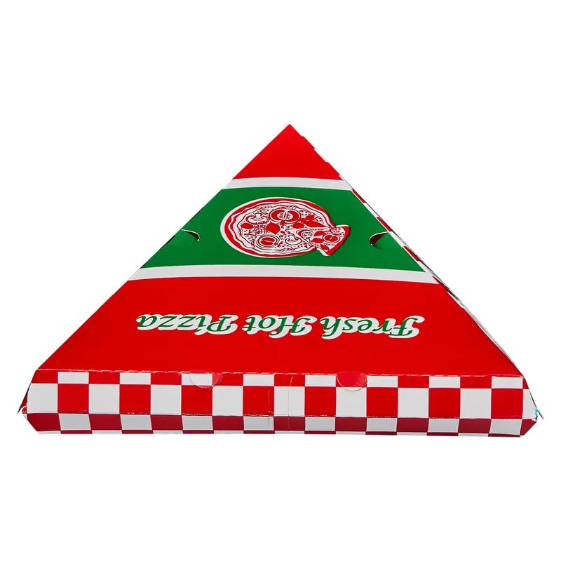 Victoria Bay Pizza Slice Container Pizza Box 18/6 9X9.38X1.5 IN Paper Printed 110 Count/Pack 2 Packs/Case 220 Count/Case