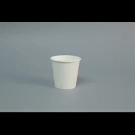 Victoria Bay Hot Cup 4 OZ Single Wall Poly-Coated Paper White 1000/Case