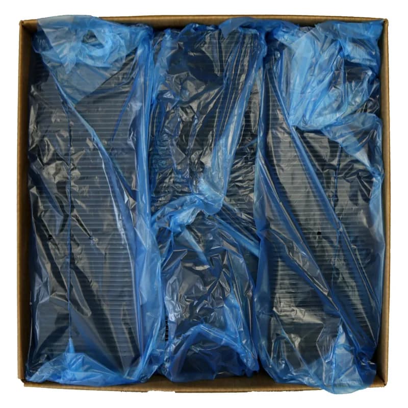 Bakery Tray 23.5 OZ CPET Black Oven Safe 420/Case