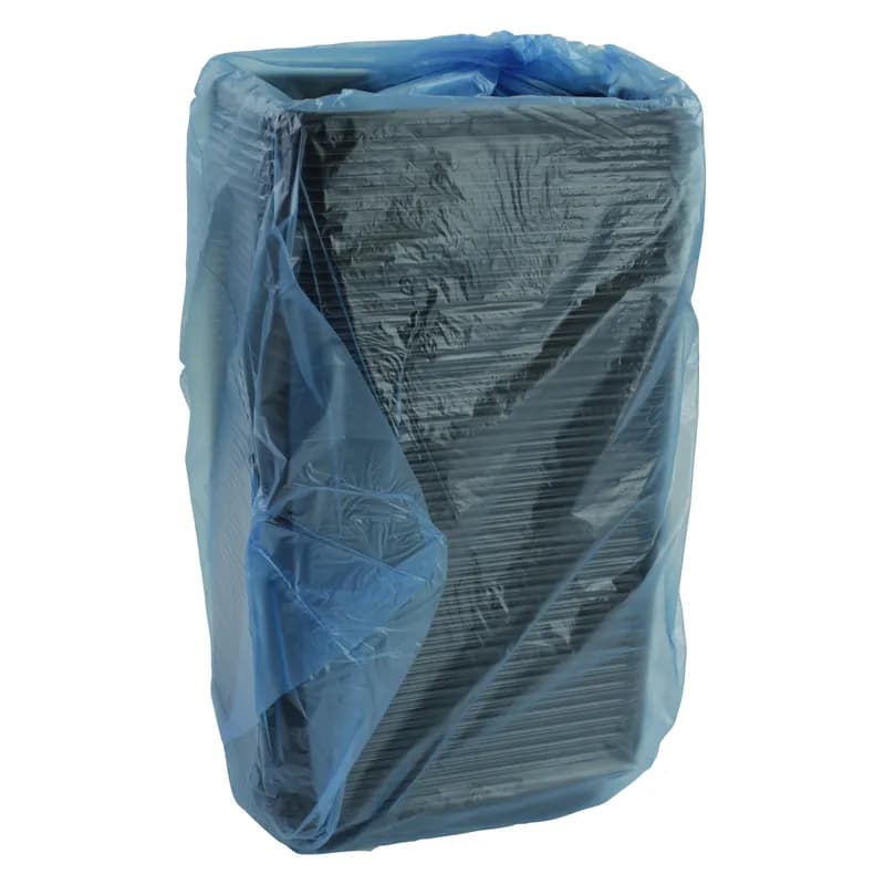 Bakery Tray 23.5 OZ CPET Black Oven Safe 420/Case