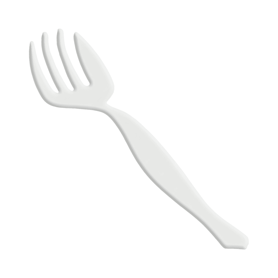 Victoria Bay Serving Fork 8.5 IN PS White Wrapped 144/Case