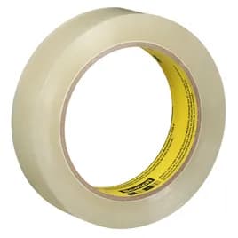 Scotch® 600 Packing Tape 1IN X72YD Clear Unplasticized Polyvinyl Chloride (UPVC) 36/Case