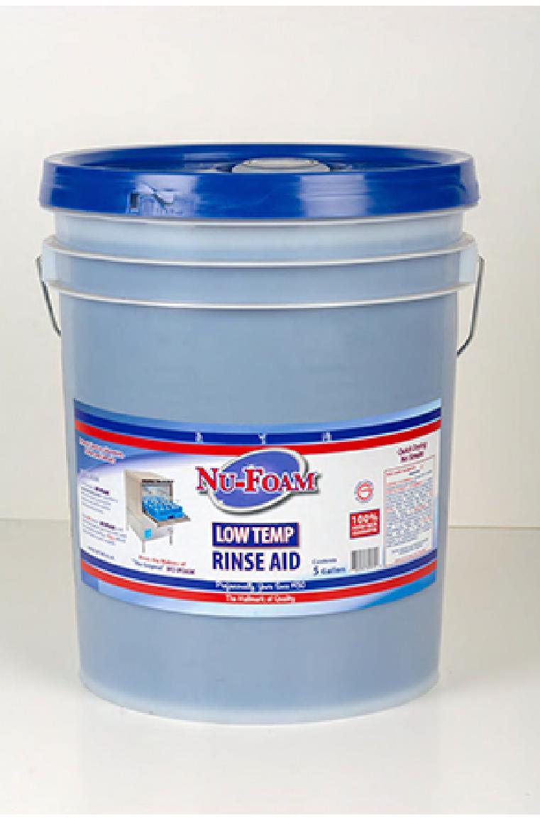 Nu-Foam® Rinse Aid 5 GAL Low Temperature Concentrated 1/Pail